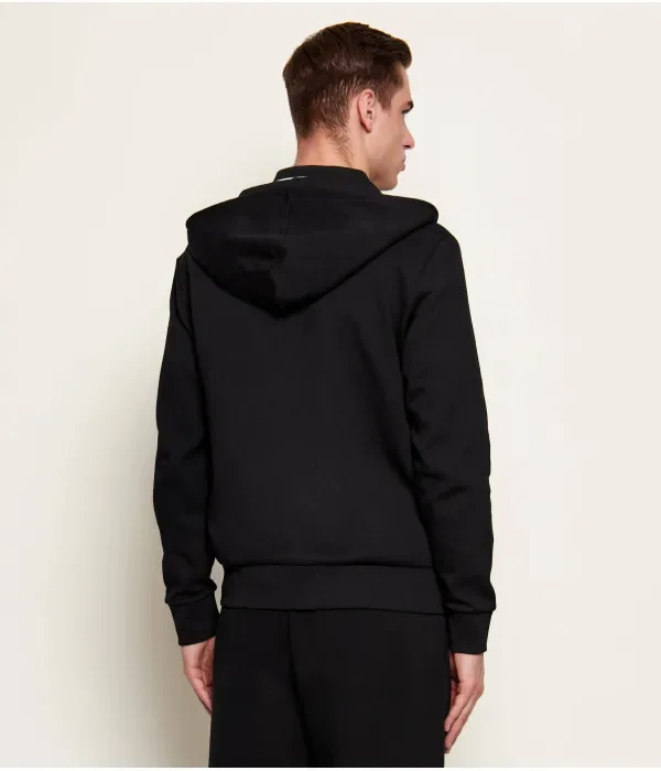 Обвисшая толстовка regular fit Boss Green, черный — фото 3