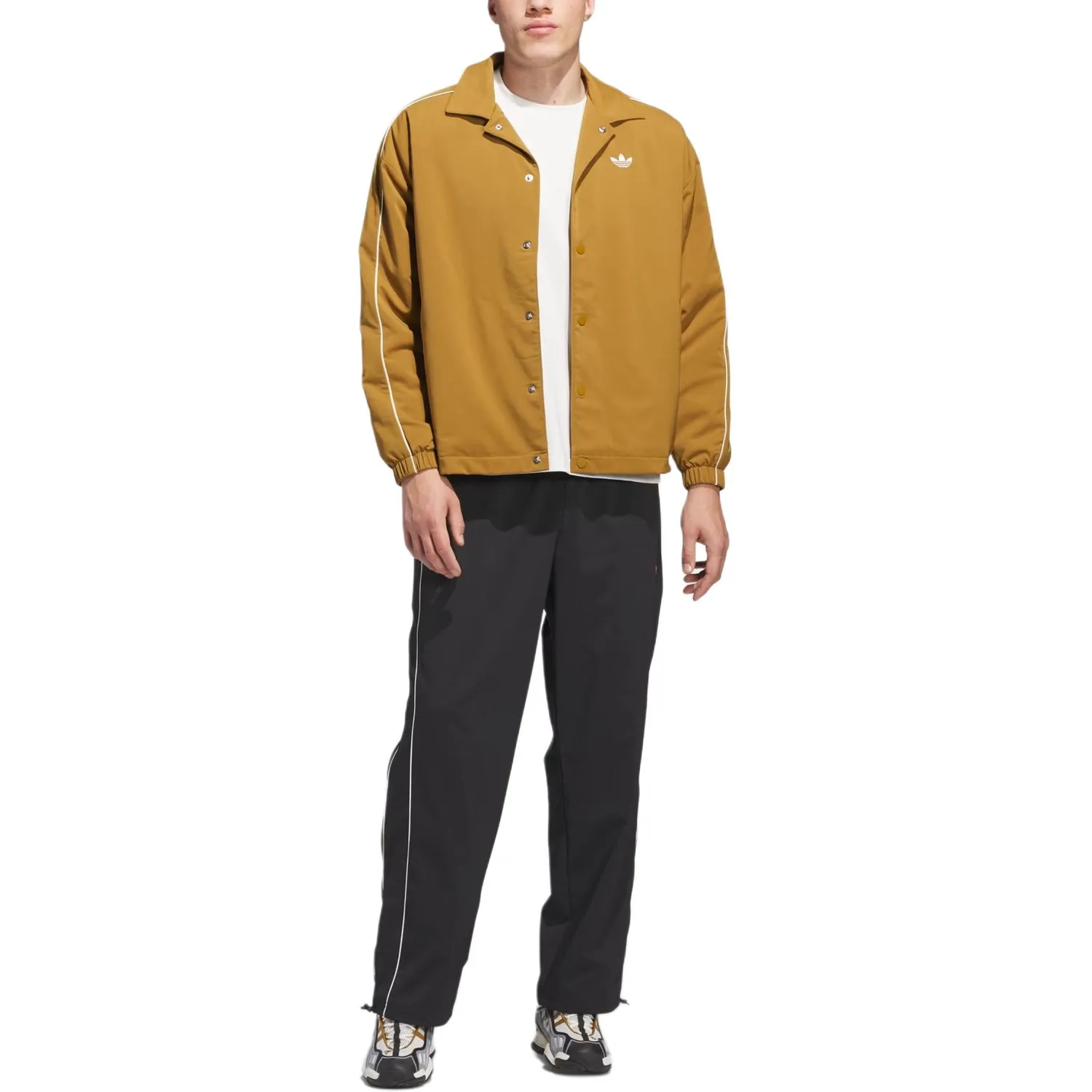 Куртка Coach Adidas Originals, коричневый — фото 4