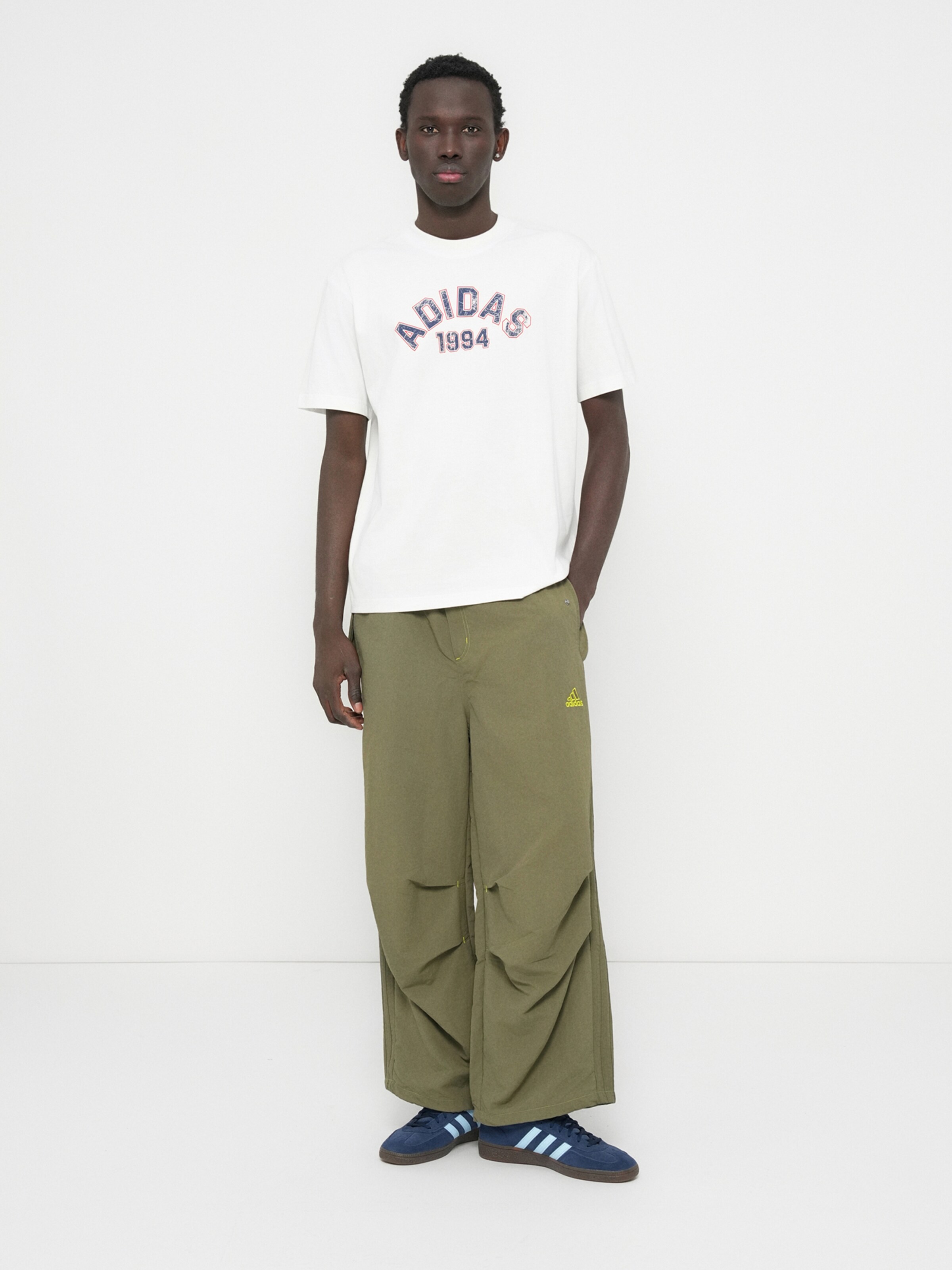 Adidas Originals Футболка в белом цвете — фото 4