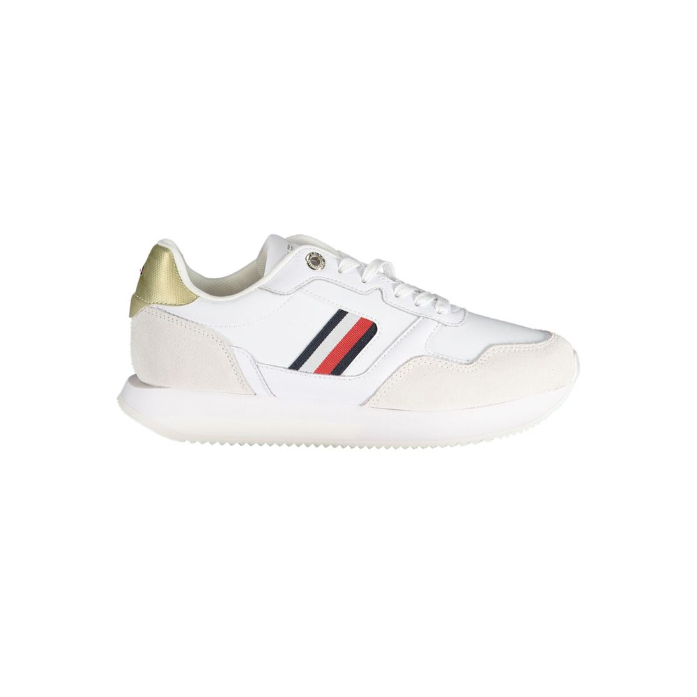 

Белые кожаные женские кроссовки Tommy Hilfiger