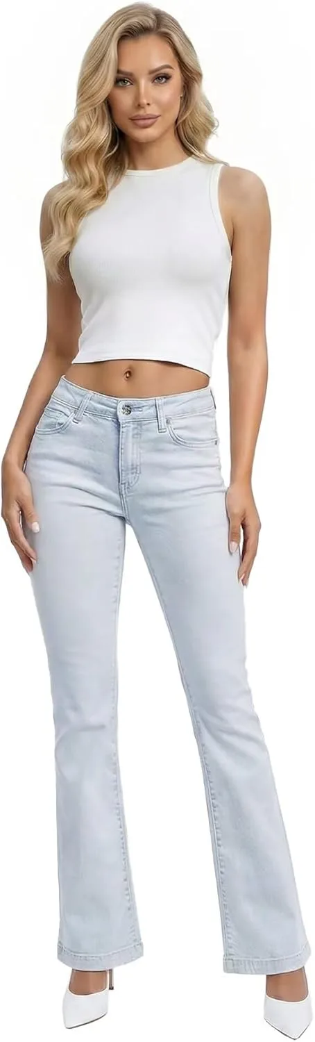 

Женские джинсы Flare Mid Rise от Hybrid & Company