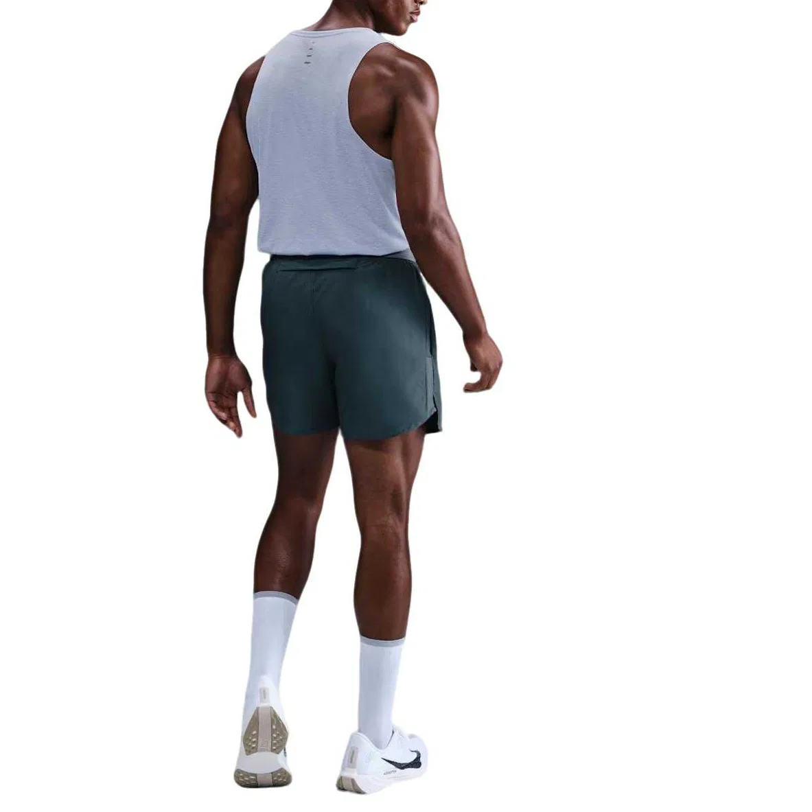 Мужская беговая майка Dri Fit Nike, Ghost Color/Briarwood Color — фото 3