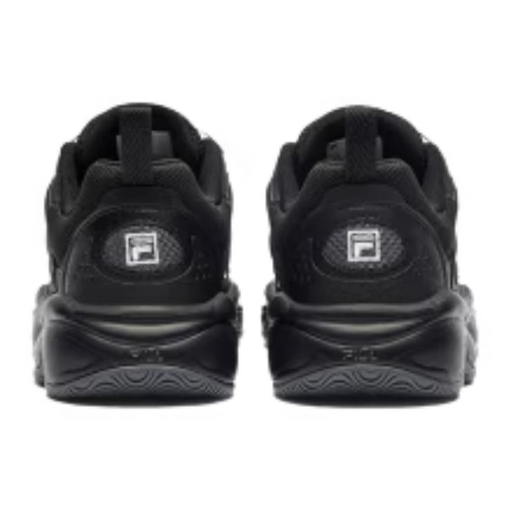 BOA Устойчивые к истиранию баскетбольные кроссовки низкие для детей Black FILA KIDS — фото 4