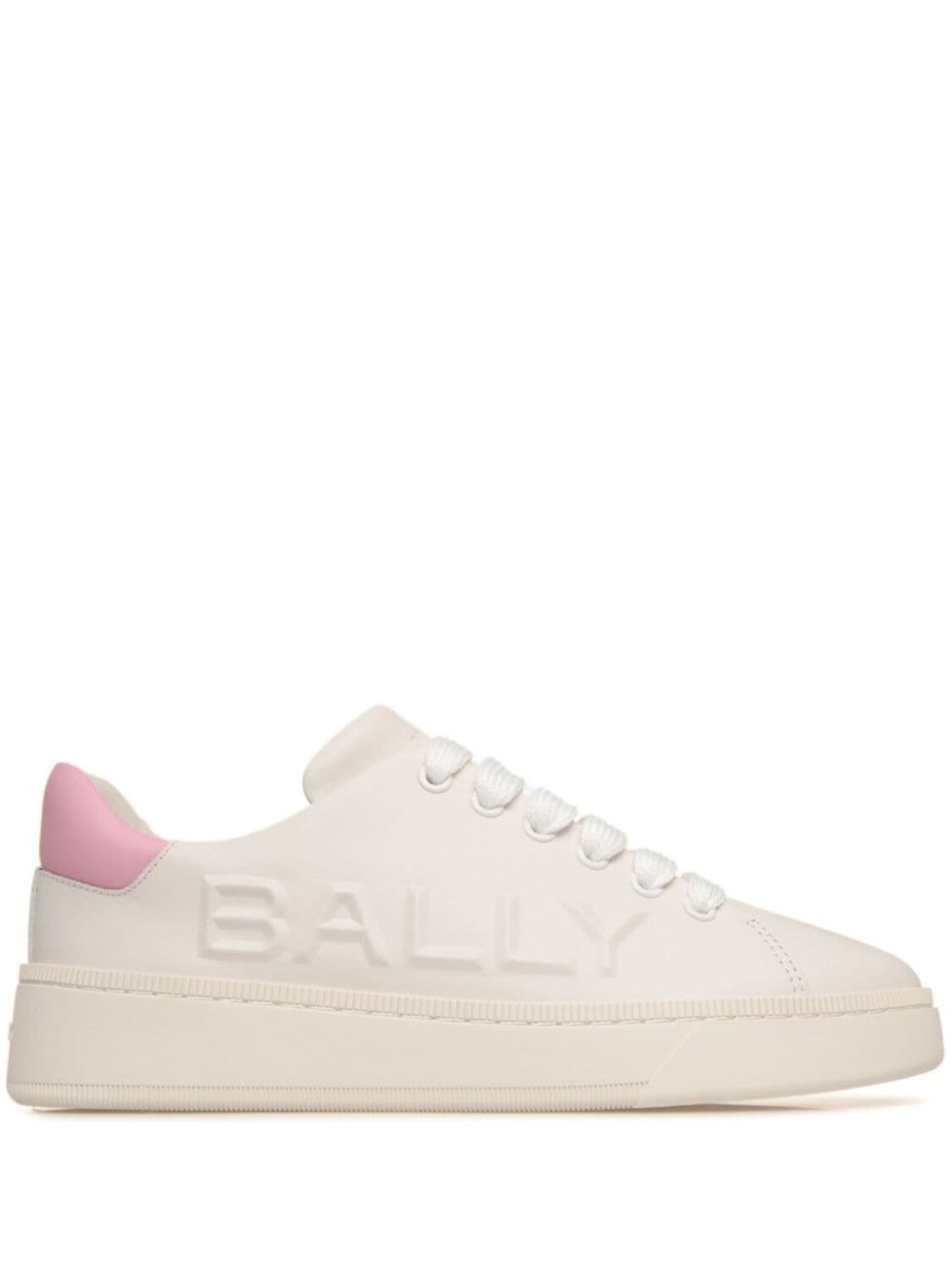 

Кеды с тисненым логотипом Bally, белый