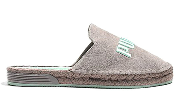 Тапочки fenty x espadrilles 'drizzle bay' Puma, серый — фото 2