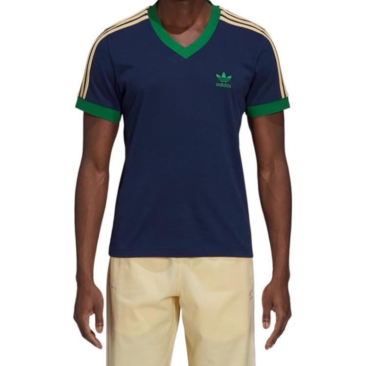 Футболка мужская тёмно-синяя Adidas Originals — фото 4