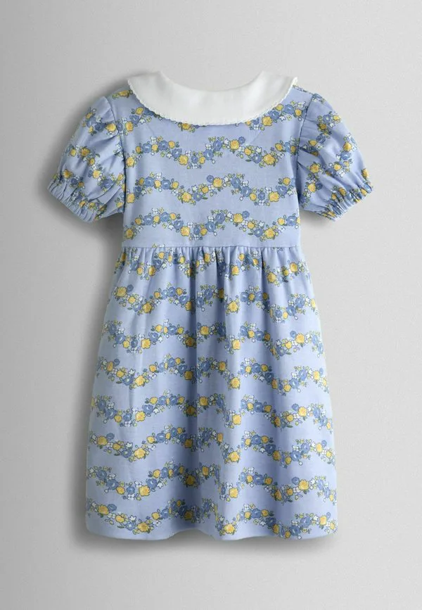 Повседневное платье стандартного кроя Jojo Maman Bébé, Blue — фото 2