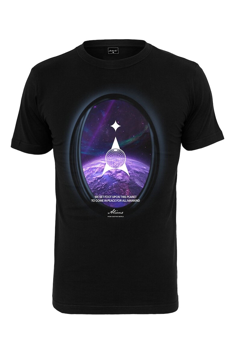 

Хлопковая футболка Mister Tee, черный