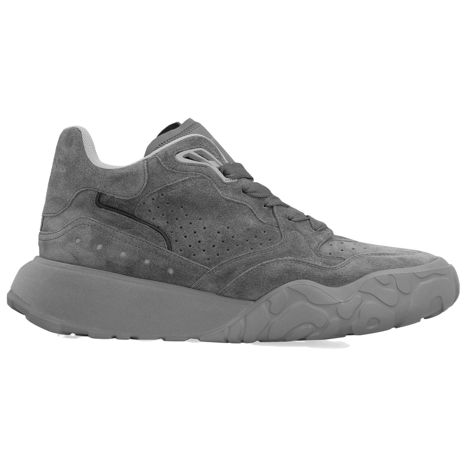 Кроссовки Alexander Mcqueen Court Trainer Lifestyle мужские, серый — фото 2