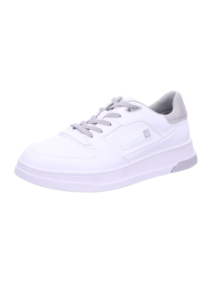 

Белые низкие кеды Bugatti