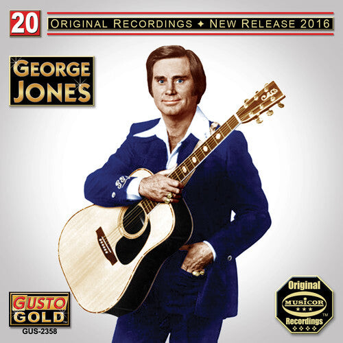 

CD диск Jones, George: 20 Original Recordings