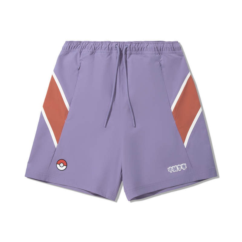

Повседневные шорты Baokemeng мужские LiNing, фиолетовый/красный