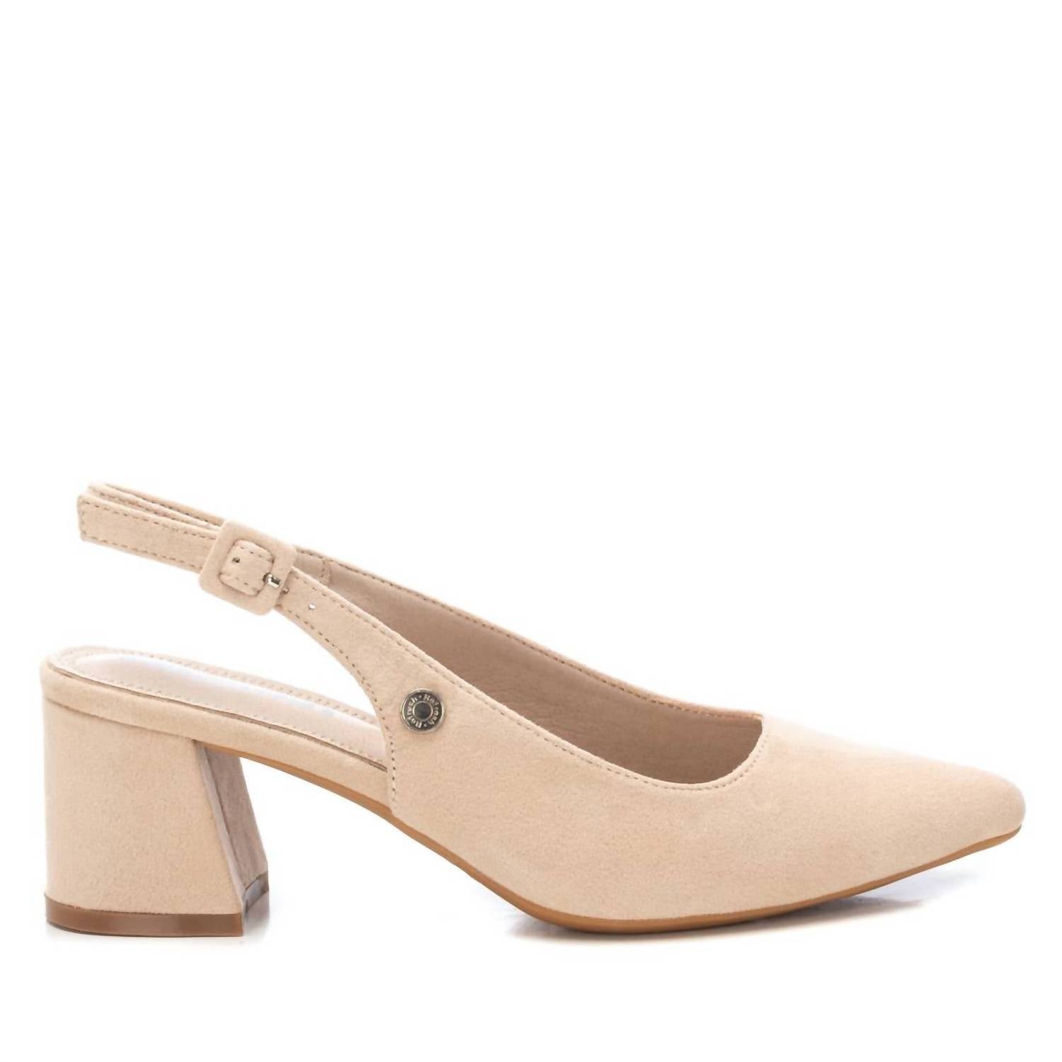 Women's Slingback Pump Shoes In Beige Xti