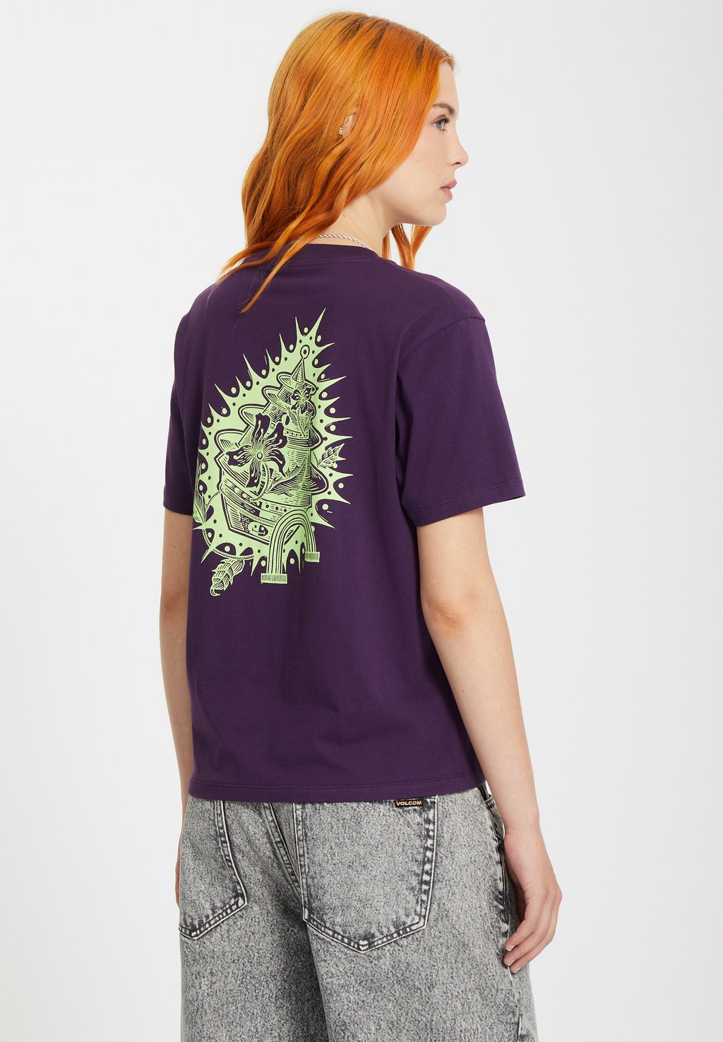 

Футболка с принтом RADICAL DAZE UP Volcom, черничный