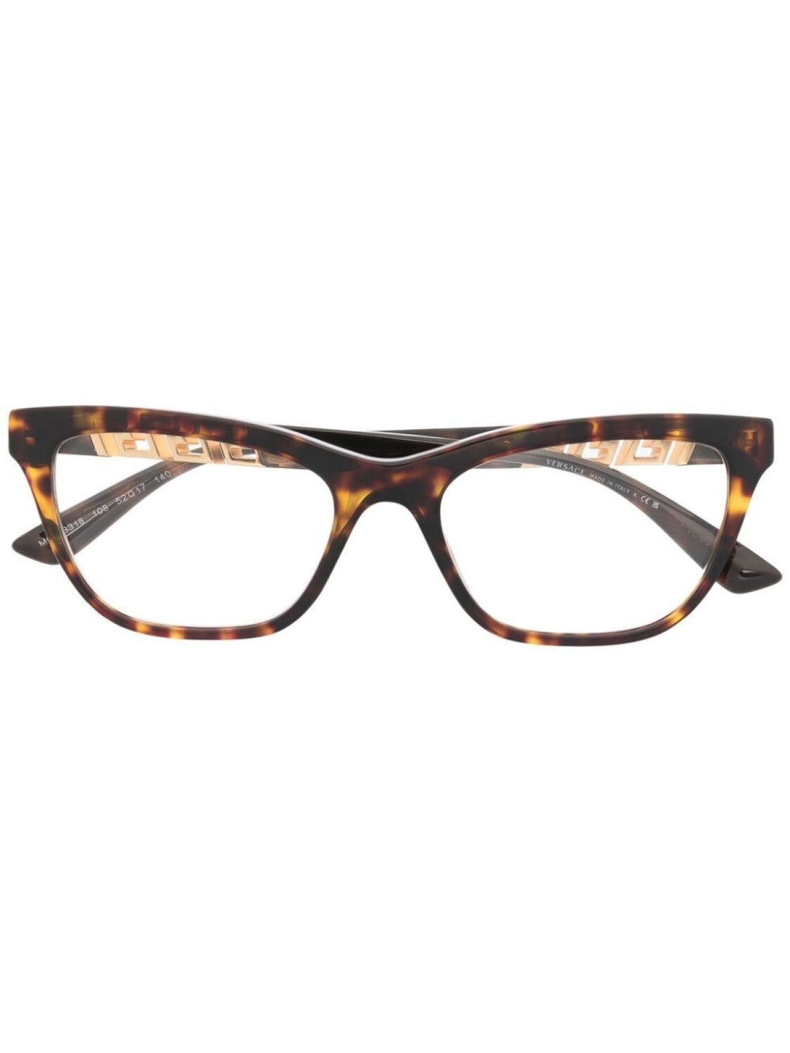 

Versace Eyewear очки VE3318 в прямоугольной оправе, коричневый