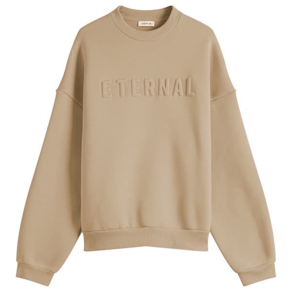 

Толстовка Eternal Crew Fear Of God, бежевый