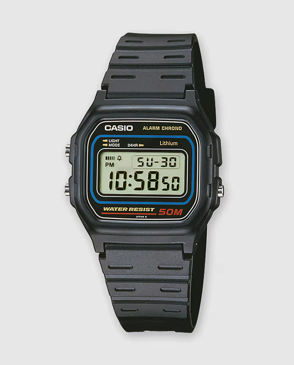 

Цифровые мужские часы Casio Collection W-59-1VQES, черный