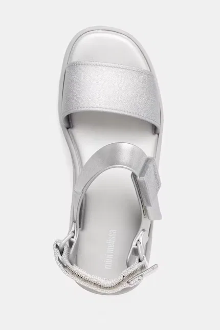 Сандалии на платформе KICK OFF SANDAL Melissa, серебряный — фото 4