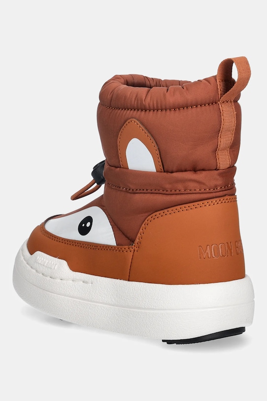 Детские зимние ботинки MB JR PARK TUBE MID ANIMAL WP Moon Boot, коричневый — фото 3