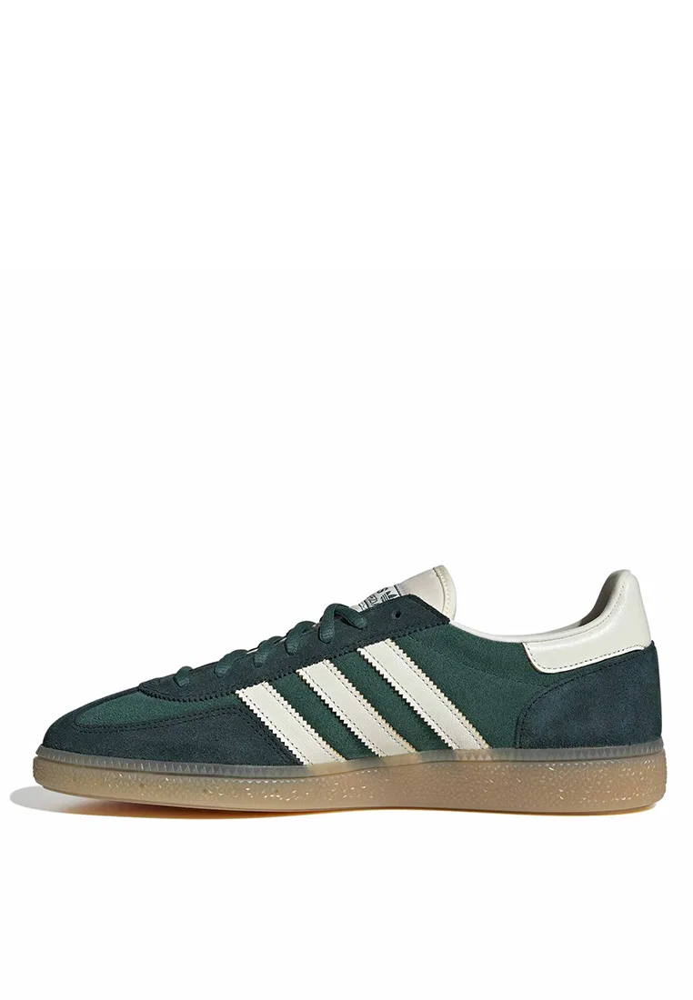 Кроссовки мужские, Handball Spezial, adidas, белый/зеленый — фото 4
