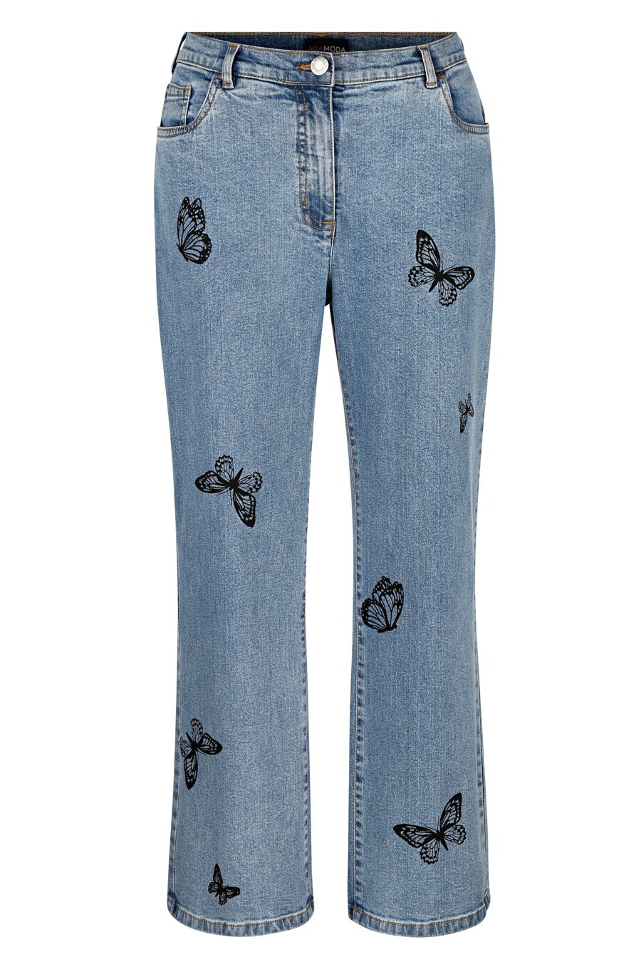 

Джинсы MIAMODA Regular Jeans, синий деним