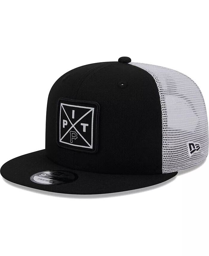 

Мужская черная кепка Pittsburgh Pirates Vert Squared Trucker 9FIFTY New Era