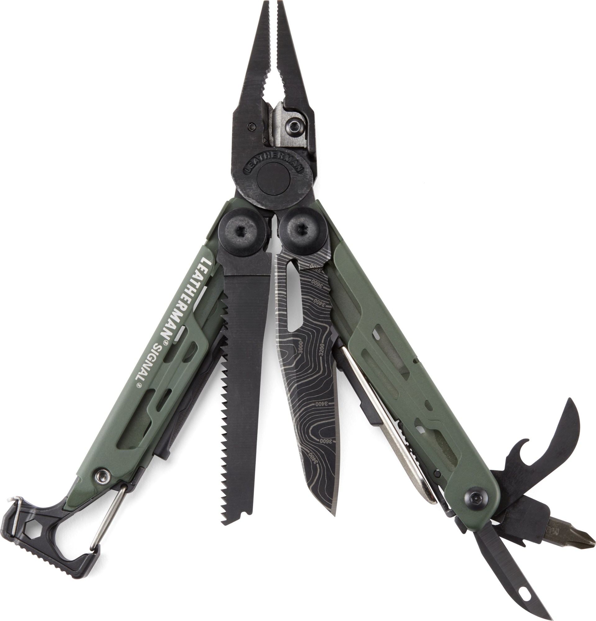 

Мультиинструмент Signal Topo Leatherman, зеленый