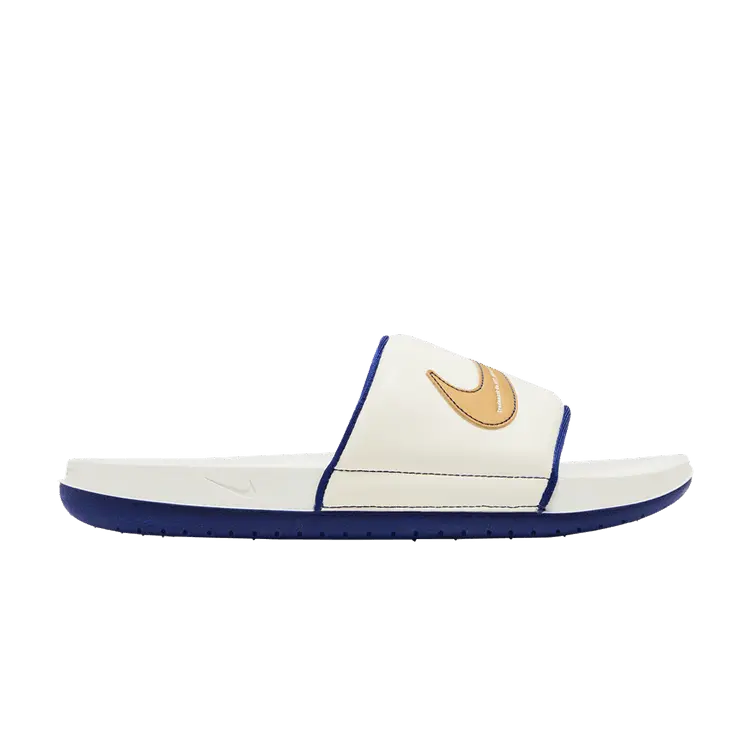 

Сандалии Nike Offcourt Slide 'Sail Metallic Gold', кремовый