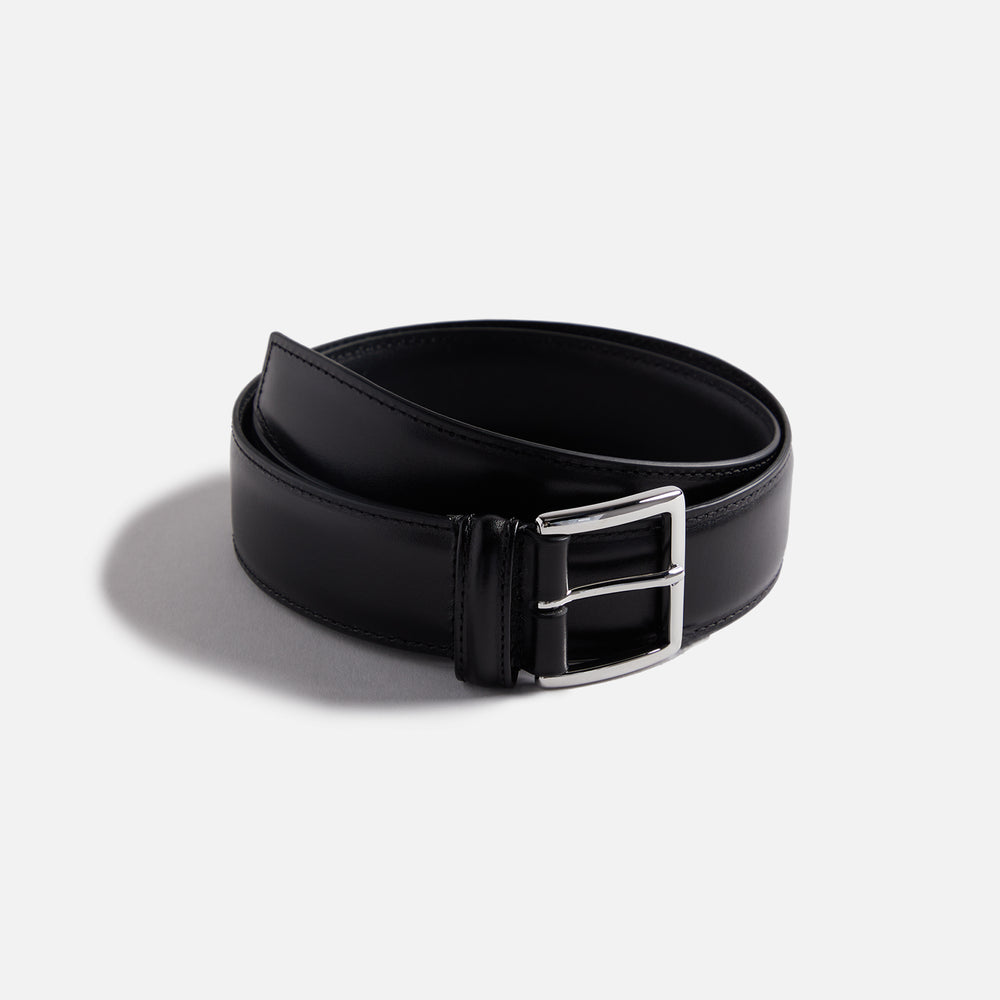 

Ремень Anderson's Stitched Trimmed Semi Formal Leather Belt, черный