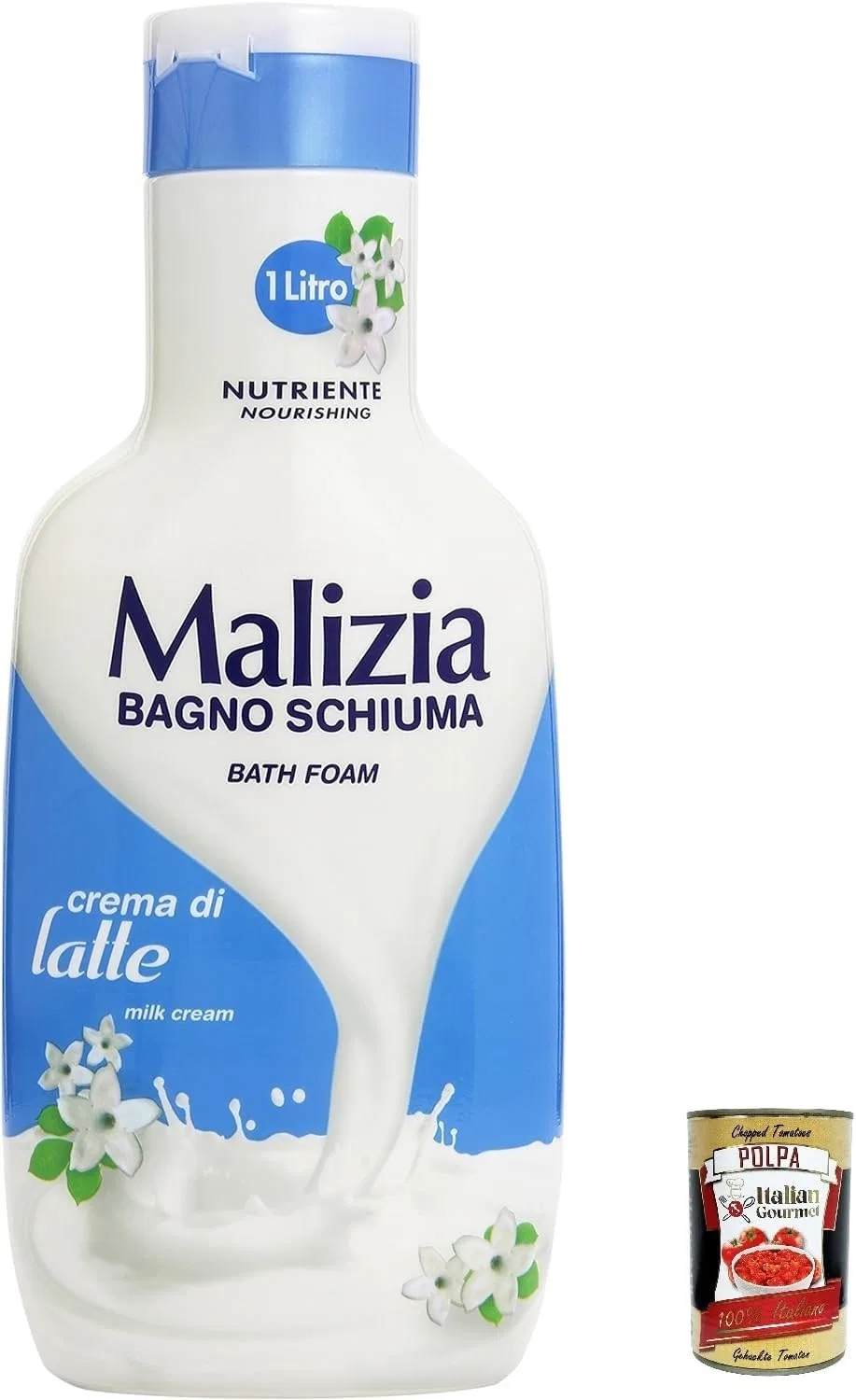 Пена для ванны Malizia Crema Di Latte Italian Gourmet E.R.