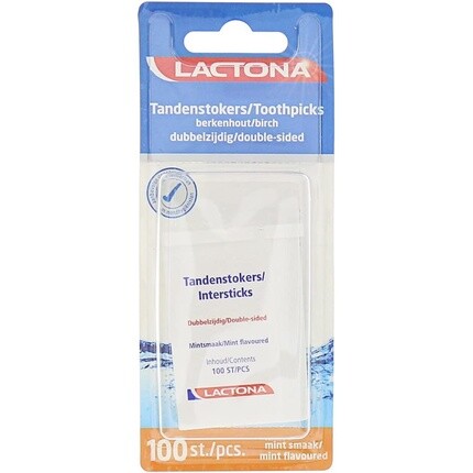 

Lactona Inter Sticks Мятные двусторонние зубочистки, Deflogrip Gerhard Reeg Gmbh