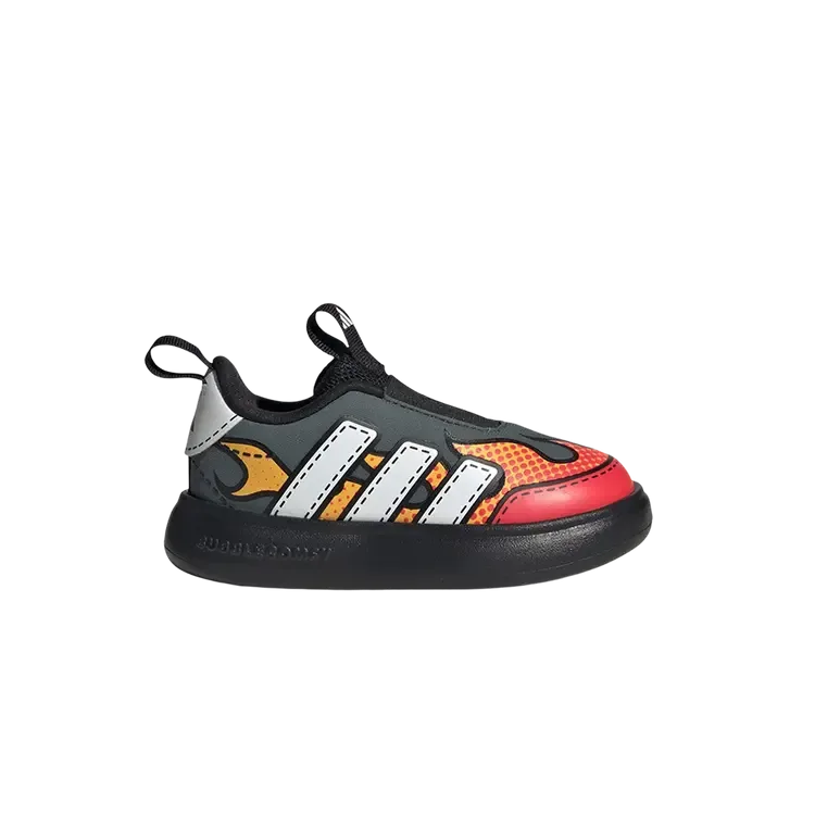 Adidas Bubblecomfy I 'Grey Six Cloud White Lucid Red'