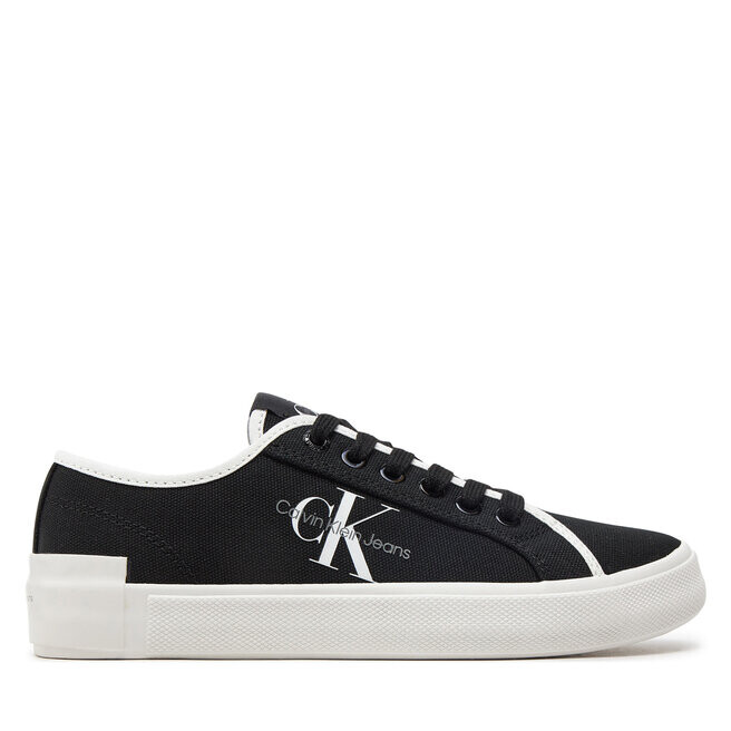 

Кроссовки Calvin Klein Jeans Skater Vulcanized Low Cs Ml Mr YW0YW01453 Black/Bright White 0GM, черный