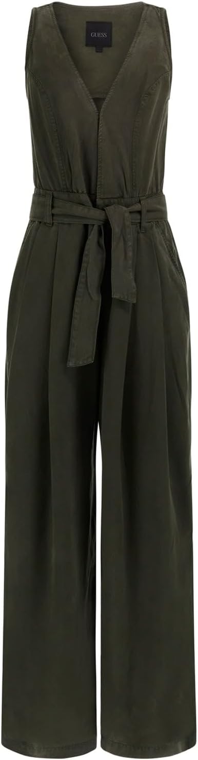 

GUESS женский безрукавный комбинезон Madelyn, Green Depths Multi