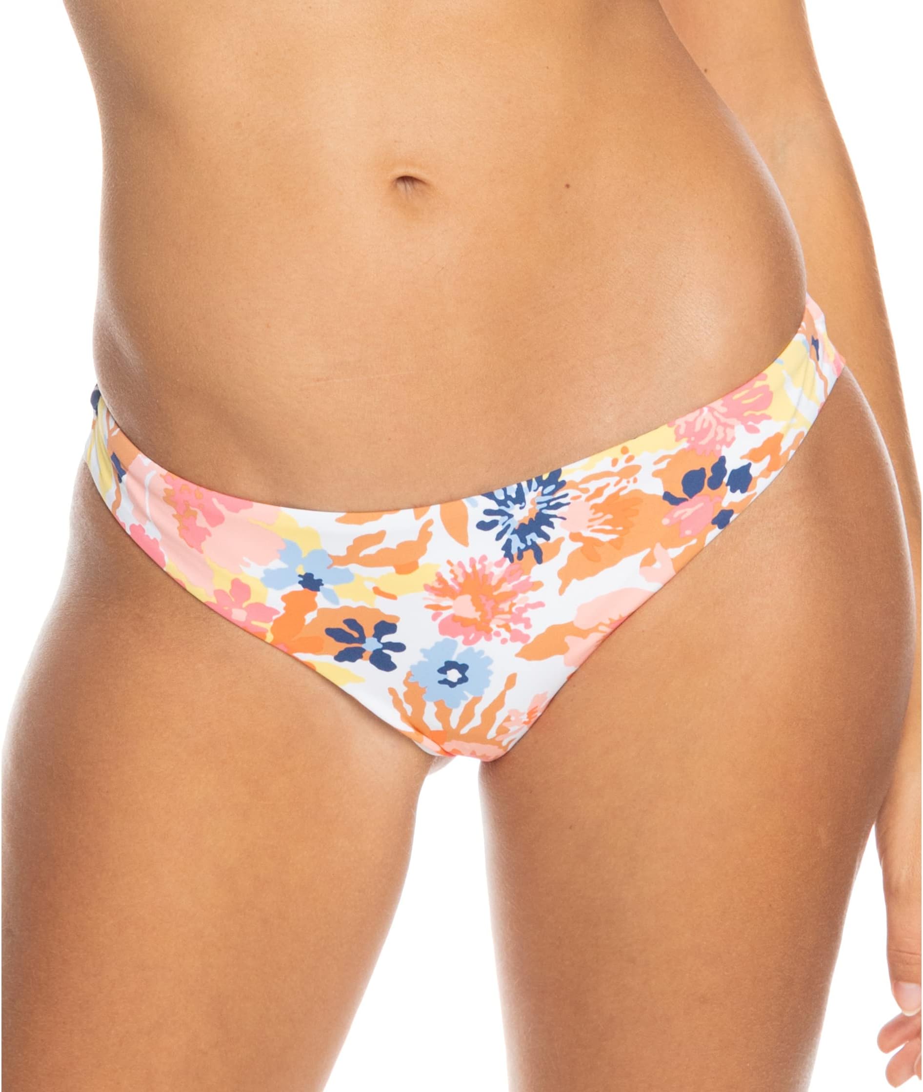 

Плавки Roxy Printed Beach Classic Cheeky Bottoms, цвет Bright White Floral Escape