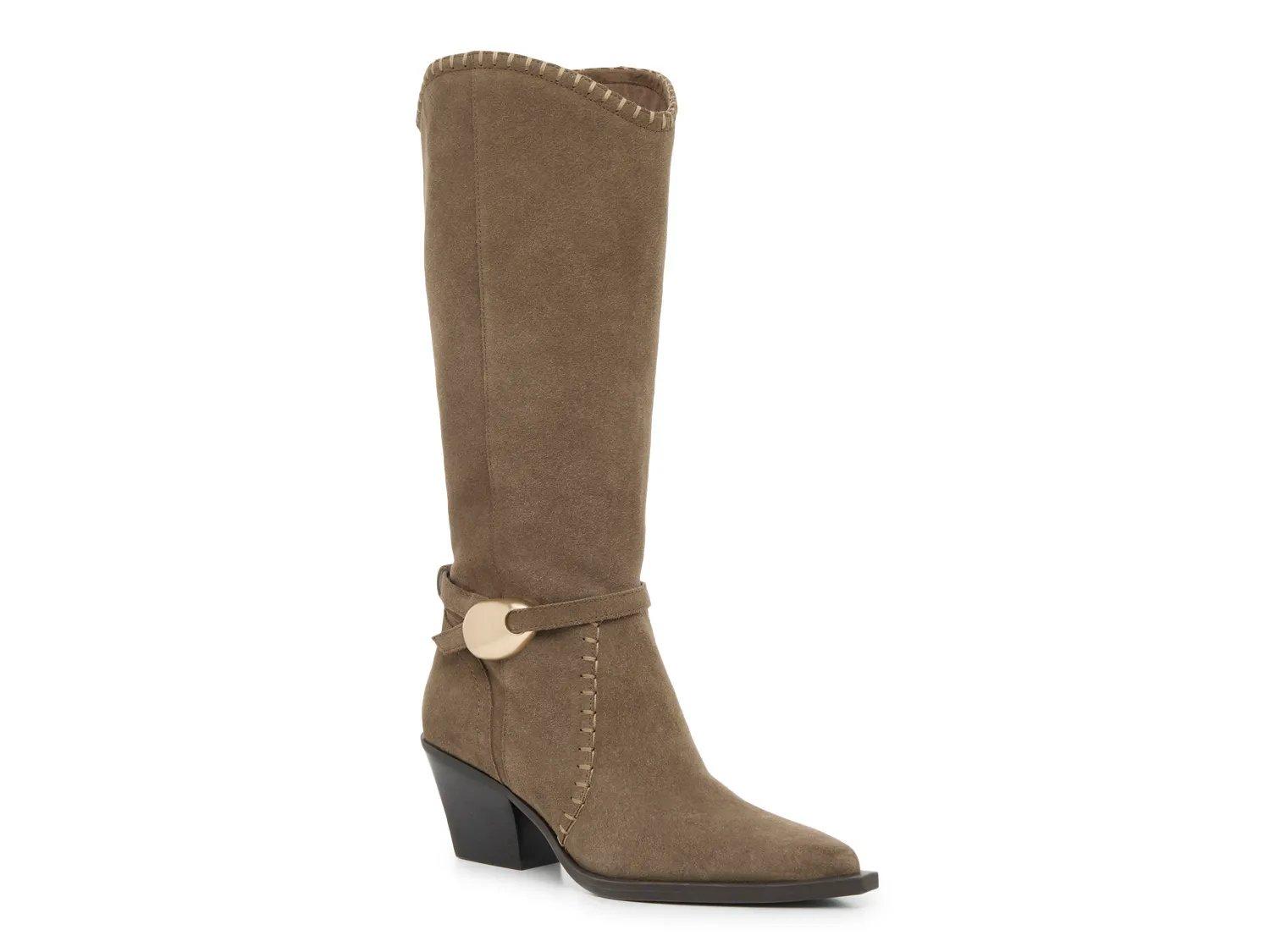 Ботинки Dolce Vita Raylin Western Boot, Olive Green Suede