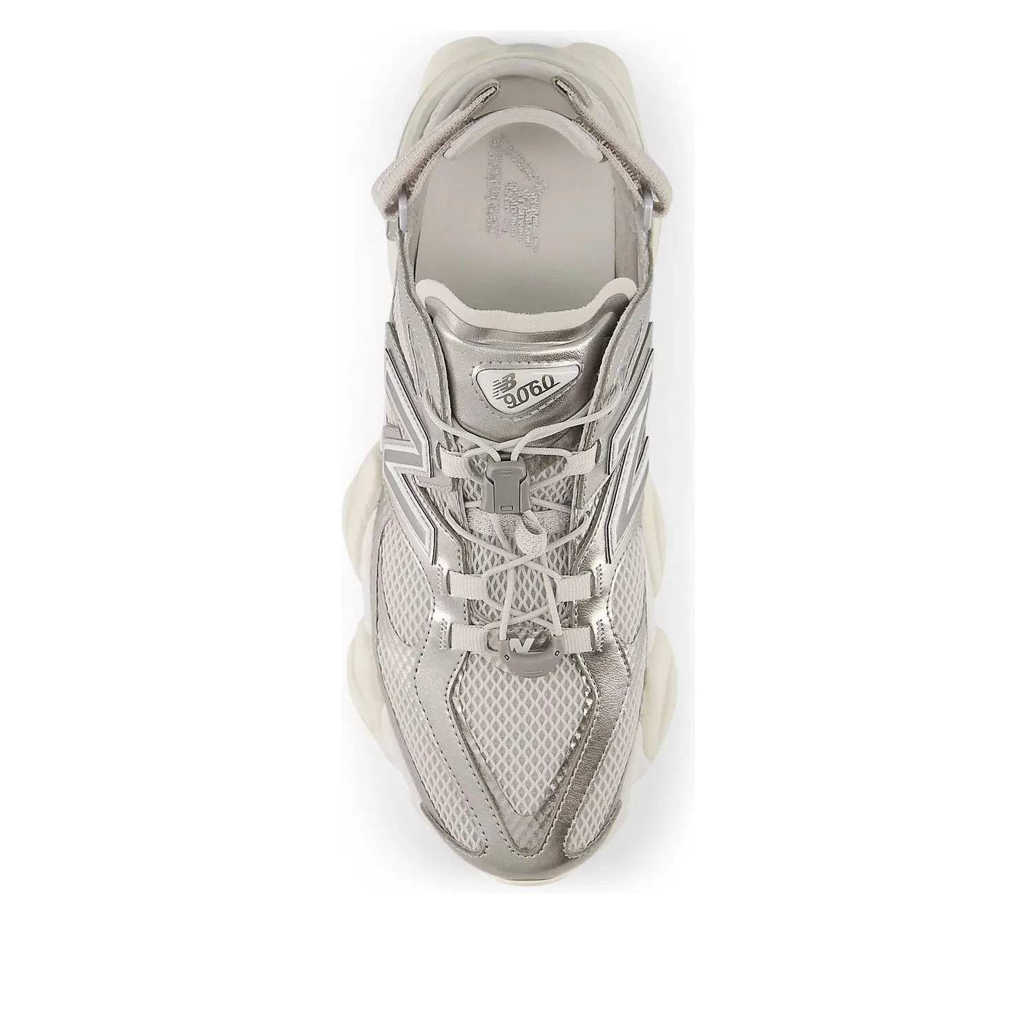 Кроссовки New Balance 9060Sv1 'Silver Metallic Sea Salt' U90605FL, серебро — фото 3