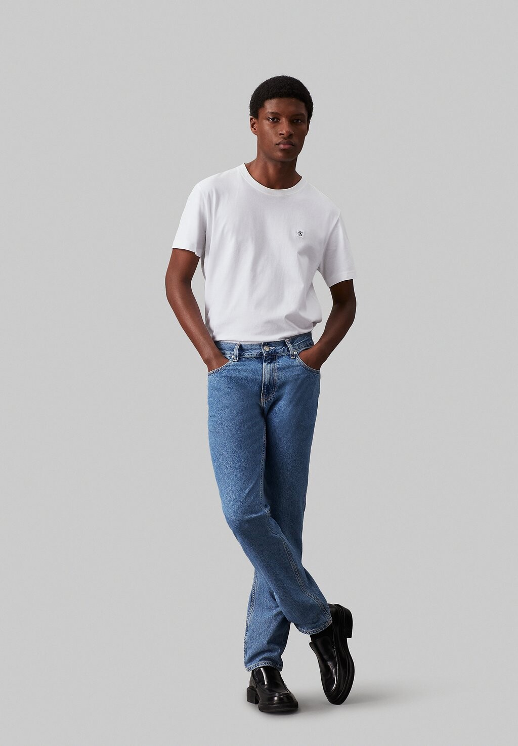 

Прямые джинсы AUTHENTIC STRAIGHT Calvin Klein, светло-голубой