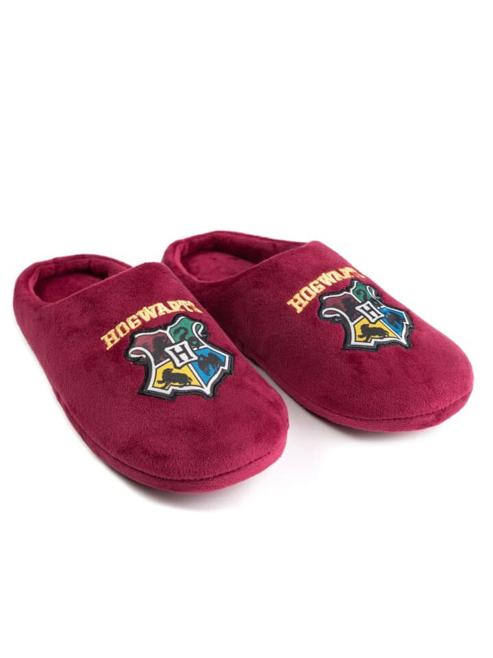 Тапочки United Labels Harry Potter Hogwarts Schlappen Pantoffeln, красный