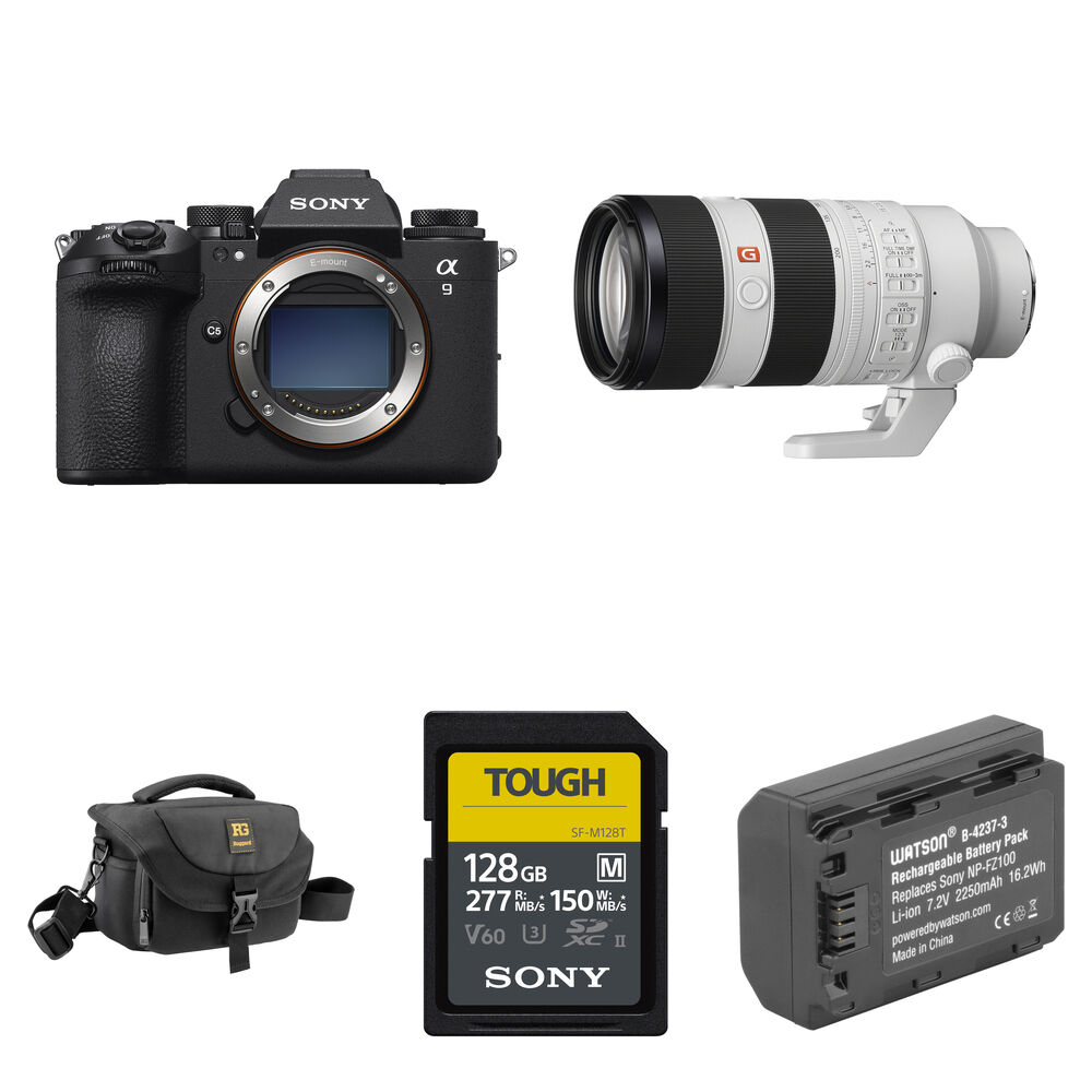 

Беззеркальная камера Sony a9 III Mirrorless Camera with 70-200mm f/2.8 II Lens and