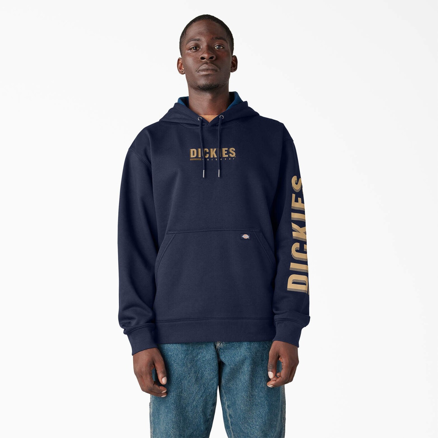 

Водоотталкивающая толстовка с рисунком для спецодежды Dickies, цвет Ink Navy (Ik)