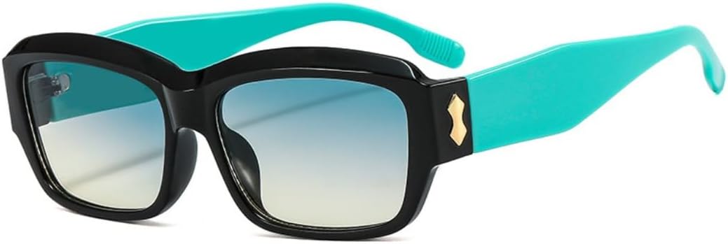 

Солнцезащитные очки для мужчин и женщин - защита UV400 - компактная оправа с градиентными линзами для занятий спортом на открытом воздухе и вождения DSVIGF, Black Green