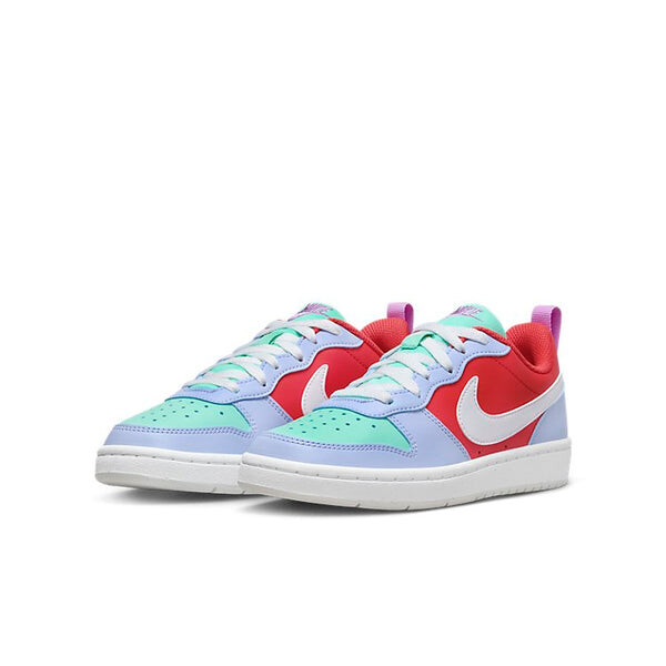 Кроссовки court borough low recraft 'cobalt bliss track red' Nike, синий — фото 2