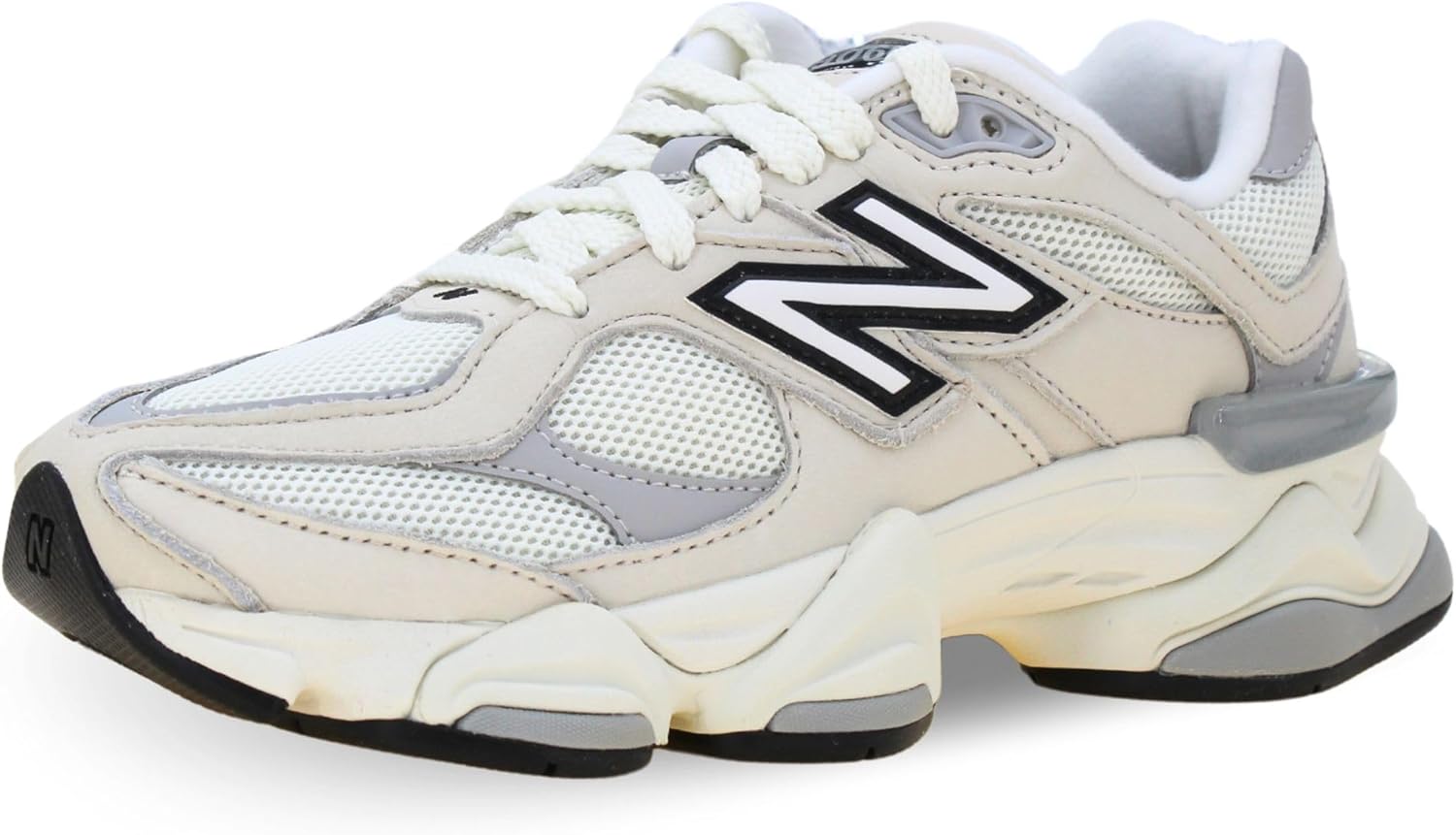 Кроссовки New Balance 9060 для взрослых, унисекс, белый/серый