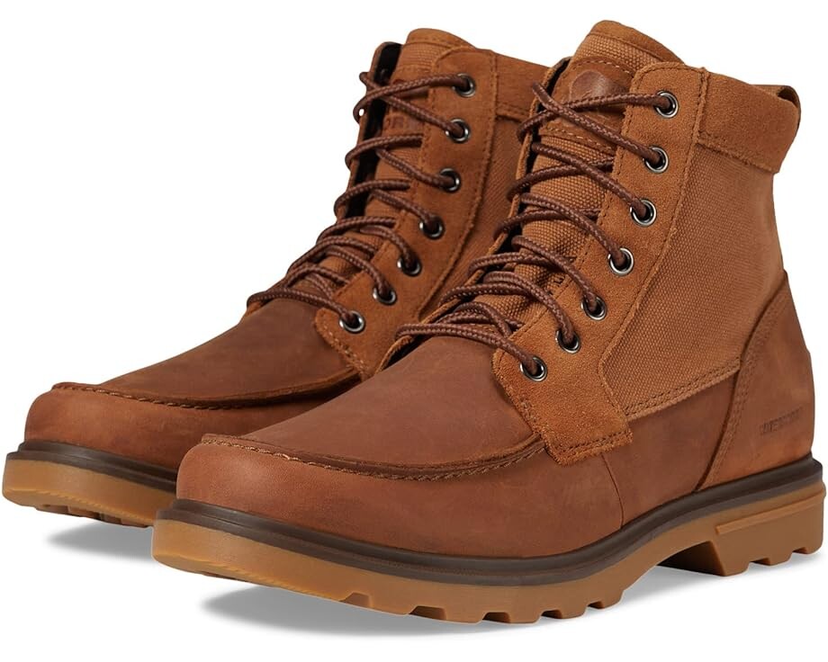 

Ботинки SOREL Carson Moc Waterproof, цвет Velvet Tan/Gum 2