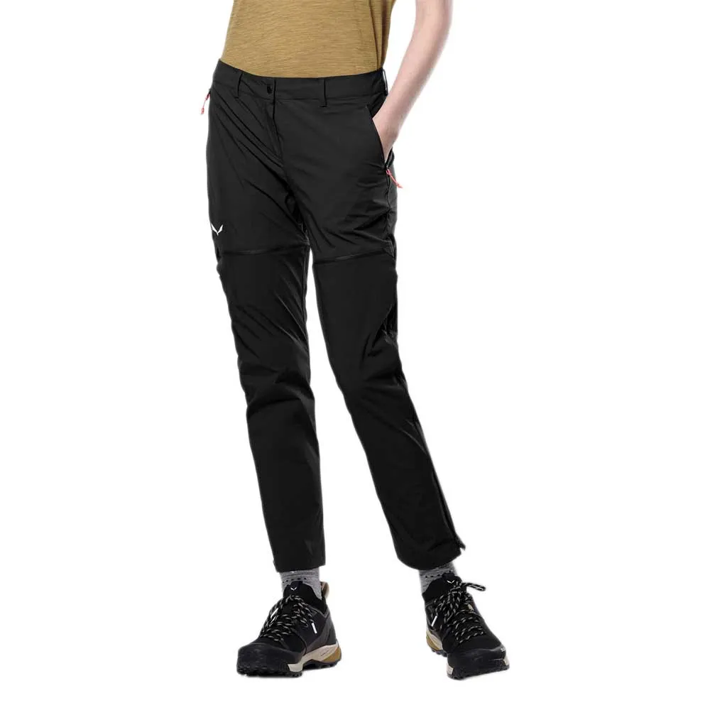 

Брюки Salewa Puez Talvena DST convertible, черный