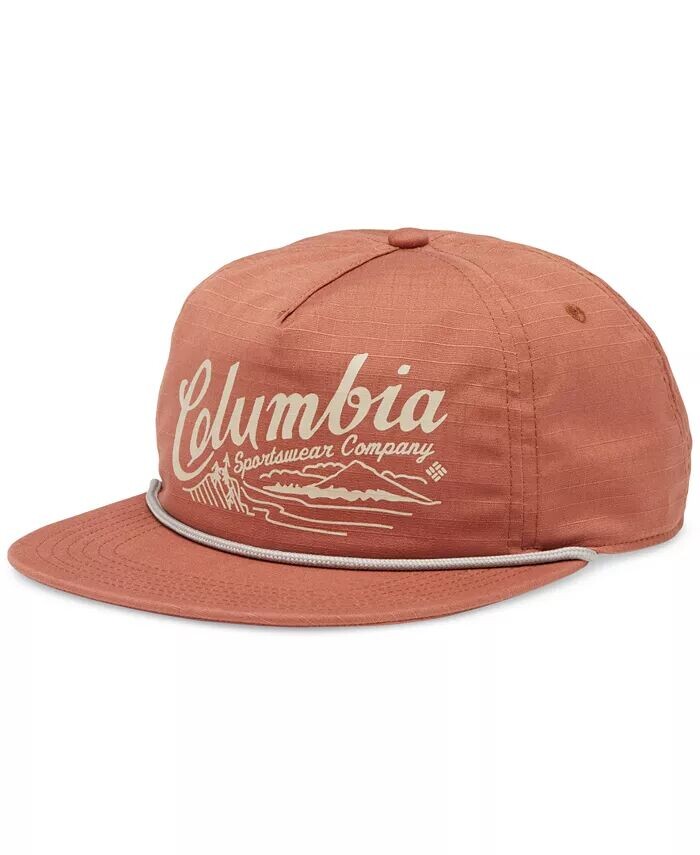 

Мужская шляпа с ремешком с храповым механизмом и застежкой на спине Columbia, коричневый