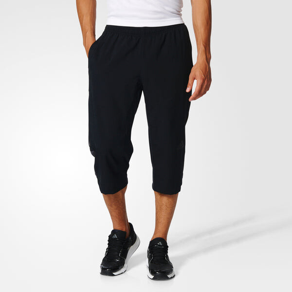Спортивные штаны adidas Casual Woven Sports Seven-Cent Trousers Men's Black, черный — фото 3