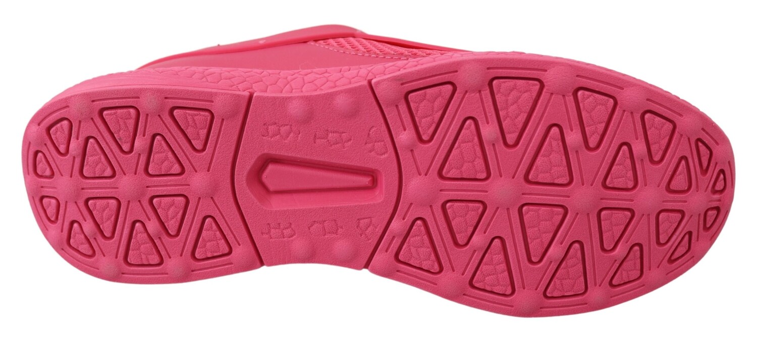 Plein Sport Fuxia Beetroot Беговые кроссовки Becky из полиэстера Женская обувь, розовый — фото 4
