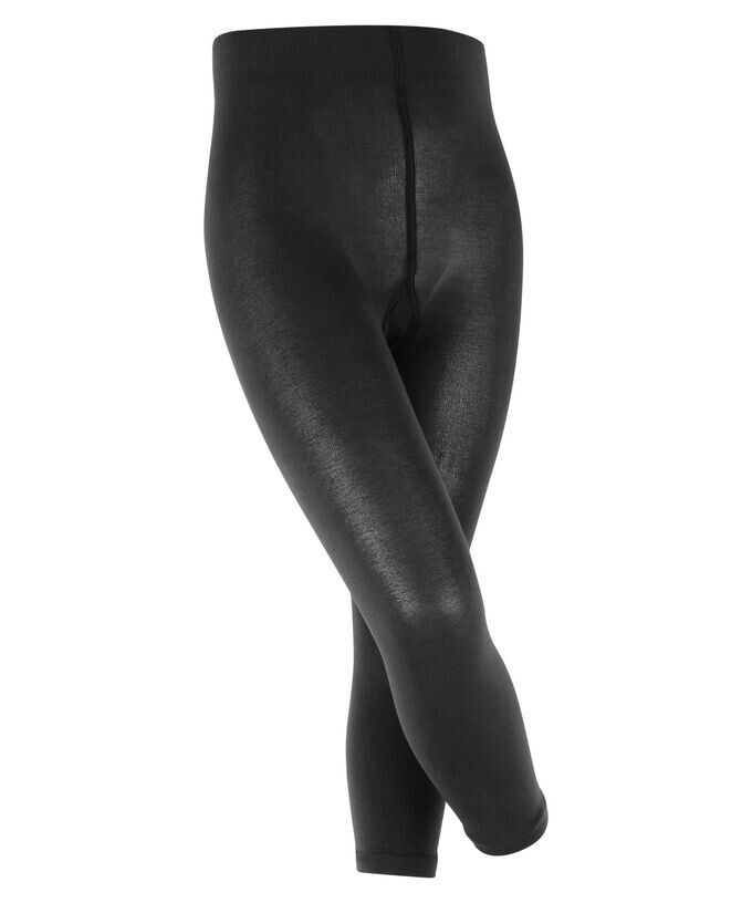

Леггинсы из хлопка на ощупь Falke, черный